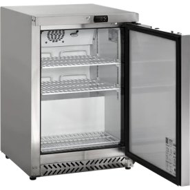 Scandomestic GUF200X - Lagerfryser, stål