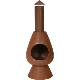 Udendørs Havepejs, H110 cm, rustfarvet