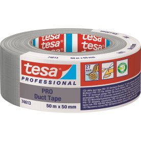 tesa Pro Lærredstape | 50 mm | 50m | Grå