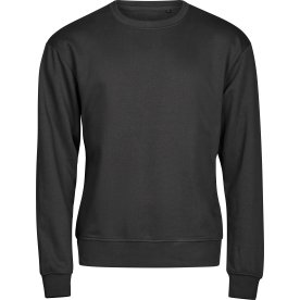 Tee Jays Power Sweatshirt, Mørkegrå, Str. L
