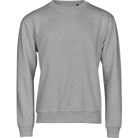 Tee Jays Power Sweatshirt, Heather grey, Str. 2XL