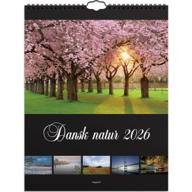 Mayland 2026 Vægkalender, Dansk Natur