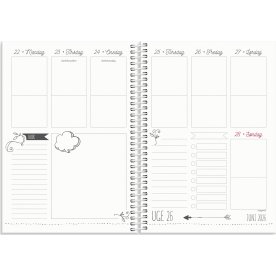 Mayland 25/26 Ugekalender, Doodle, A5