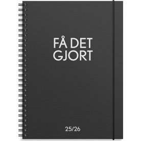 Mayland 25/26 Ugekalender, Få det gjort