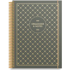 Mayland 25/26 Ugekalender, Organizer & Notes Grøn