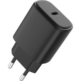 GEAR Oplader 220V 1xUSB-C Pd, 20W, Sort