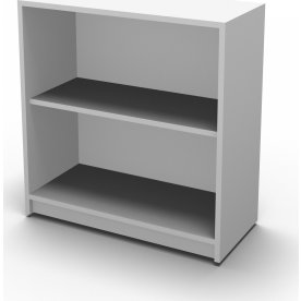 Jive reol m/2 rum hvid dekor laminat. Dybde 35 cm