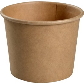 Portionsbæger, pap, brun, 60ml, 50 stk.