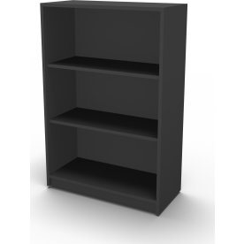 Jive reol m/3 rum antracit dekor laminat, D42 cm