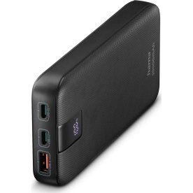 HAMA Powerbank PD 10000mAh, sort