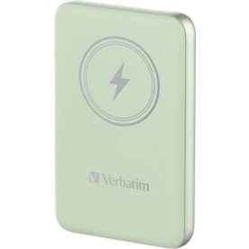 Verbatim Power bank 10000 mAh UBS-C, grøn