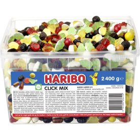 Haribo Click Mix Vingummi, 2,4 kg