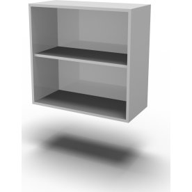 Jive topreol m/2 rum hvid Decor laminat Dybde 35cm