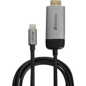 Verbatim USB-C to HDMI Adapter 1.5M, sort
