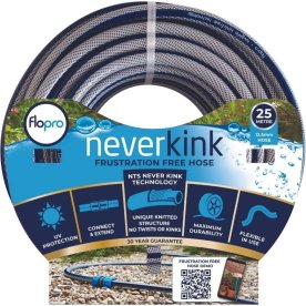 Flopro neverkink slange, 25m