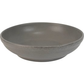 Clay Slate Tallerken Halvdyb, 23 cm