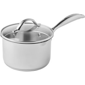Scanpan STS Kasserolle med glaslåg, 1,8L.