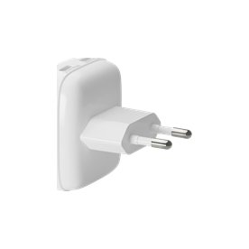 Dbramante1928 EU fald vækoplader 2xUSB-C 20W-W