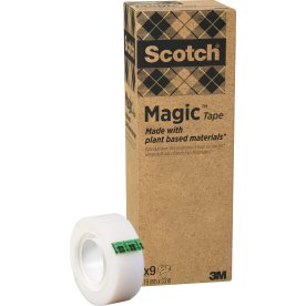 Scotch Magic Tape | Plantebas. | 19mm x 30m | 9 rl