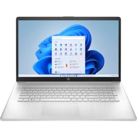 HP 17,3” bærbar notebook, sølv