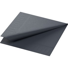 Duni Kaffeserviet, 3-lag, sort, 250 stk.