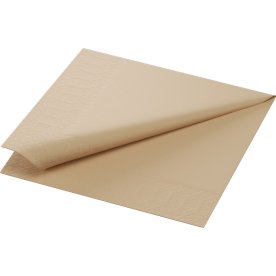 Duni Frokostserviet, 3-lag, natural brown, 250 stk