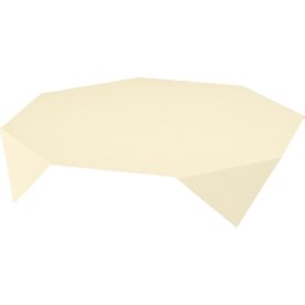 Dunisilk Stikdug, 84x84 cm, cream, 20 stk.