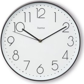 Hama Vægur Corsica Sort/Hvid 30 cm