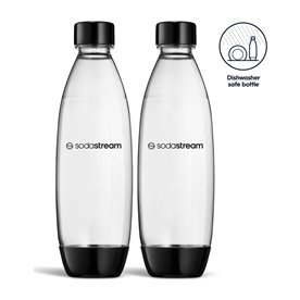 Sodastream Twinflaske 1L fuse DWS - Flaske 2-pak