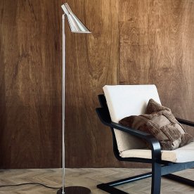 Dyberg Larsen DL12 Gulvlampe, krom