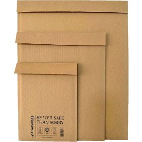 Wavebag Polstret kuvert | Papir | 350x470 mm