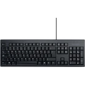 Kensington tastatur KB100 EQ m/kabel WW, ,sort