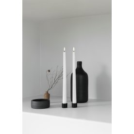 UYUNI LED stagelys H32 cm, Nordic White, 2 stk