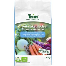 Trim Grøntsagsgødning, 5 kg.