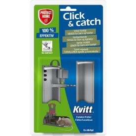 Kvitt Click & Catch musefælde, 2 stk.