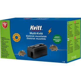 Kvitt Multi-kvitt elektrisk musefælde