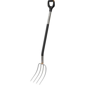 Fiskars Ergonomic Kompostgreb, grå, 136,5 cm.