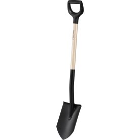 Fiskars Solid Spidsspade, stål/træ, 109 cm.