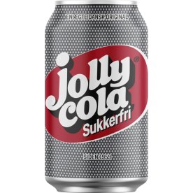 Jolly Cola Sukkerfri, 33 cl