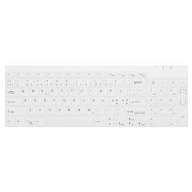 Cherry Hygiene Ultraflat tastatur, hvid
