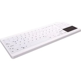 Cherry AK-C7412F Hygiejne tastatur, hvid