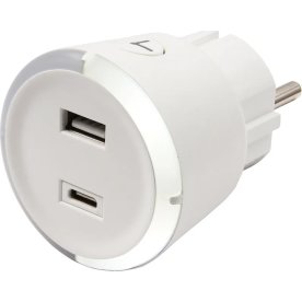 Capidi Sikkerhedstimer, adapter, hvid