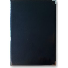 Deluxe Dokumentomslag | A4 | Sort