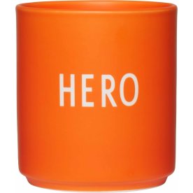Design Letters Favourite Cups Kop "Hero", orange