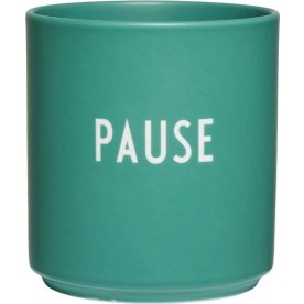 Design Letters Favourite Cups Kop "Pause", blå