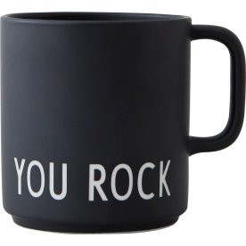Design Letters Favourite Kop m/hank You Rock, sort