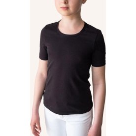 Swedish Posture T-shirt Børn Alignment, sort, XS