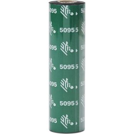 Zebra 5095 Ribbon resin, 84 mm x 74 m, sort
