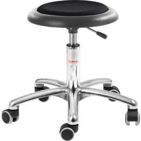 Micro Stol, Sort, Uldstof, 38-51 cm, Alu