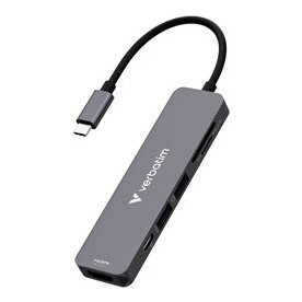 Verbatim USB-C Essentials Multiport Hub 6 port
